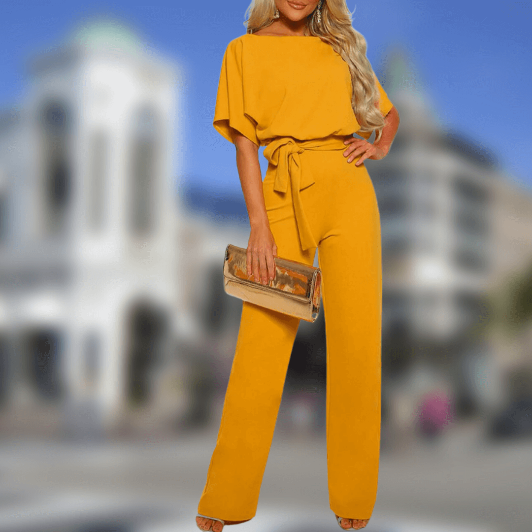 Elegant Women's Tailored Jumpsuit