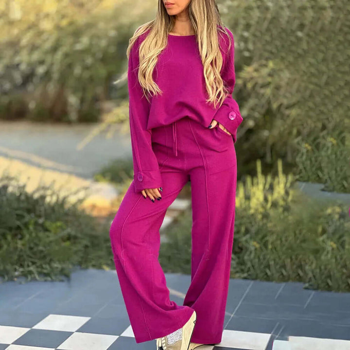 Women's Elegant Breathable Two-Piece Set