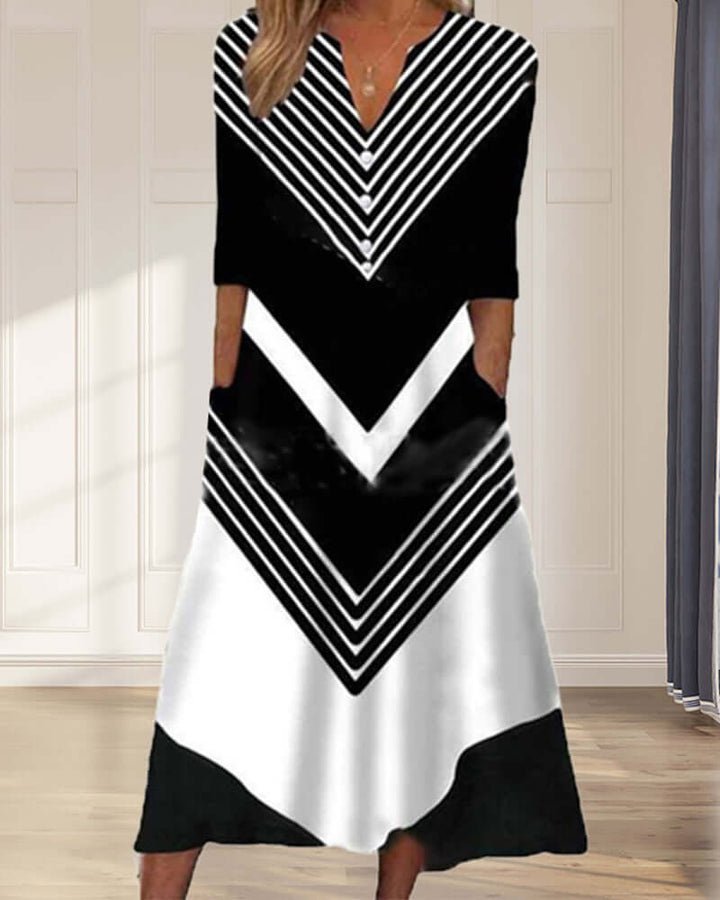 Elegant Knit Pullover Dress: Women's Winter Dress