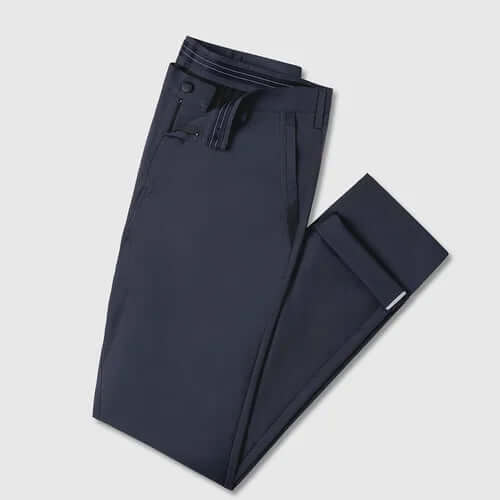 Men's Dirt-Repellent Casual Trousers: Slim Fit Outdoor Pants