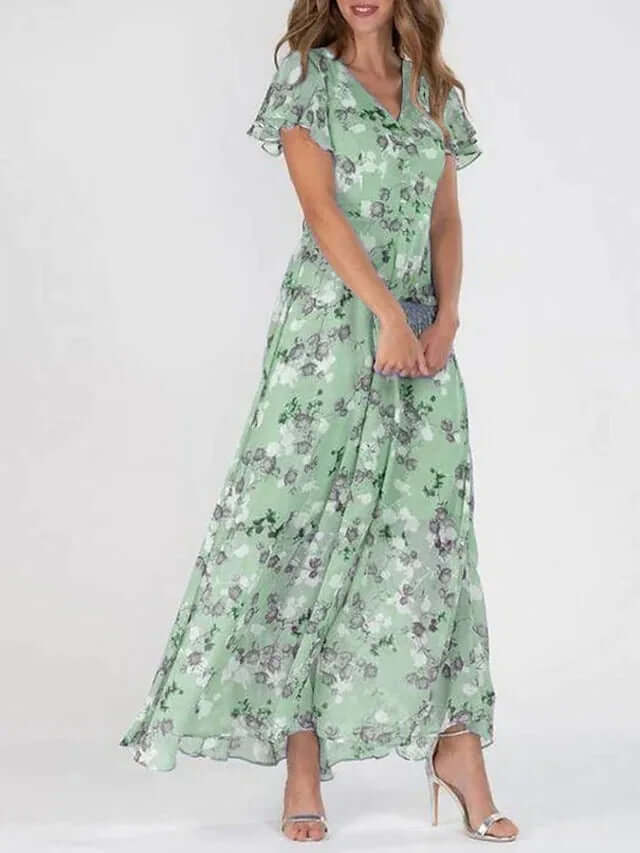 Elegant Midi Women's Dress