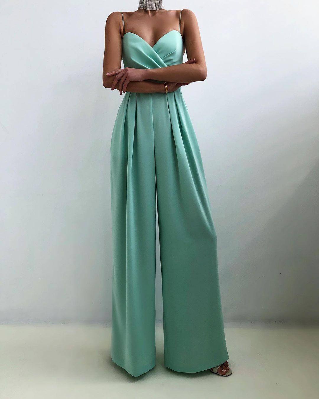 Women's High-Waist Sleeveless Jumpsuit