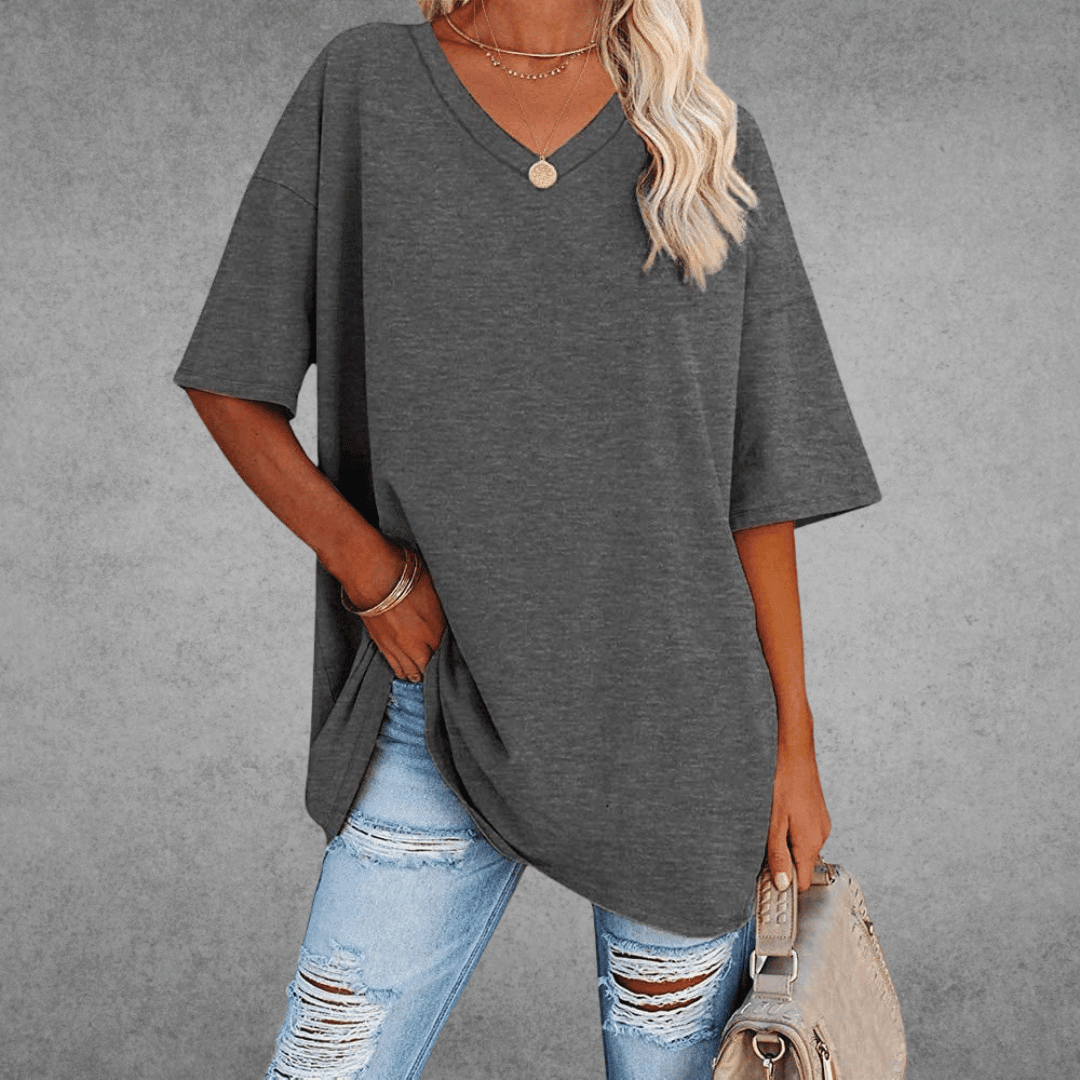 Women's V-Neck Short Sleeve T-Shirt