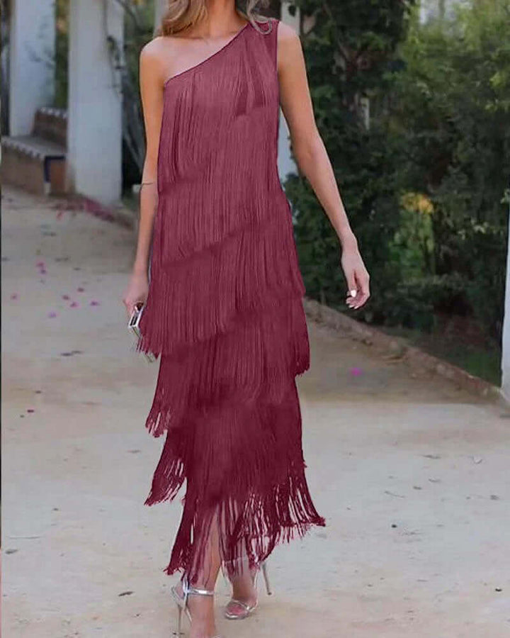 Women's Flowy Summer Dress: Long Sleeve, Lightweight