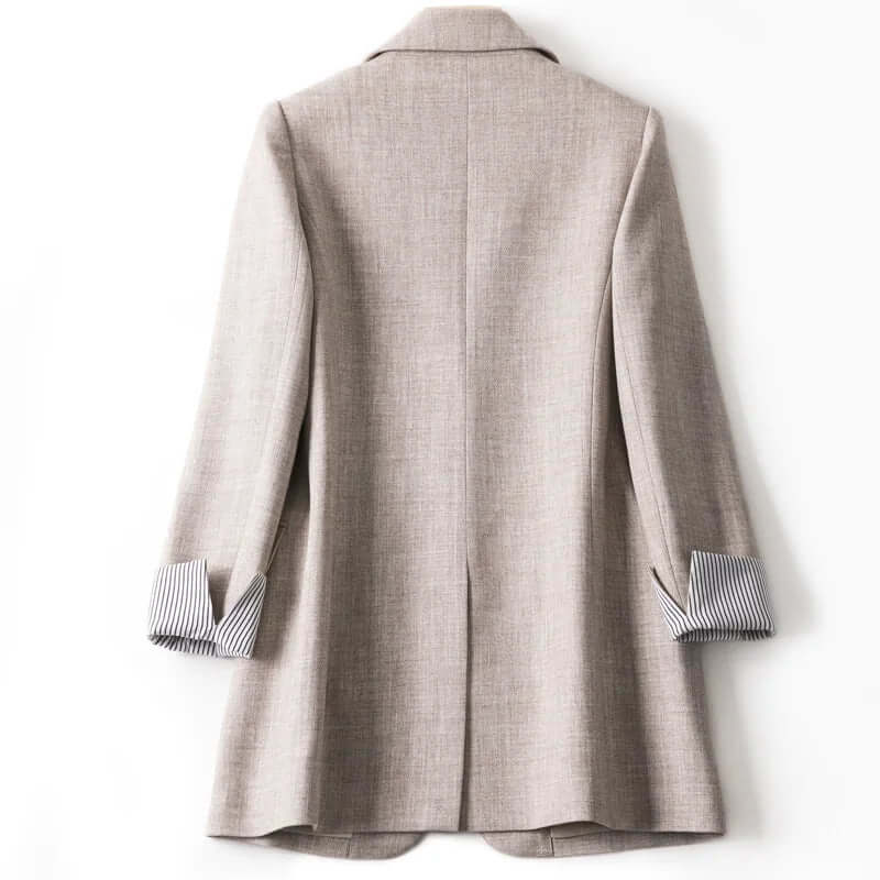 Women's Long Sleeve Casual Blazer: Tailored Fit, Versatile Style