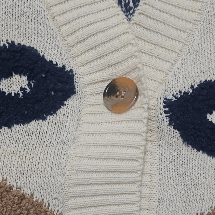 Women's Elegant Cotton Cardigan: All-Season Versatile Layer