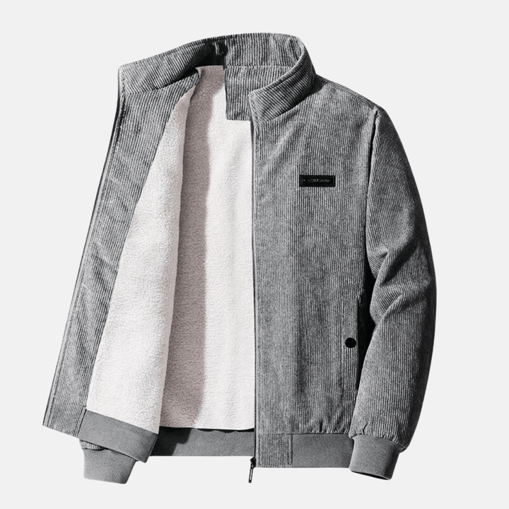 Women's Sherpa Lined Corduroy Jacket: Cozy & Stylish Autumn Outerwear