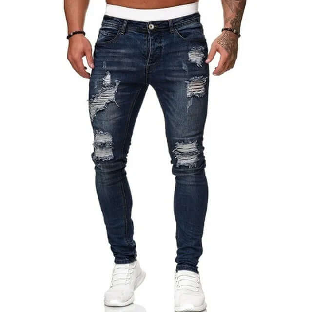 Men's Slim Fit Skinny Jeans: Trendy & Comfortable Denim