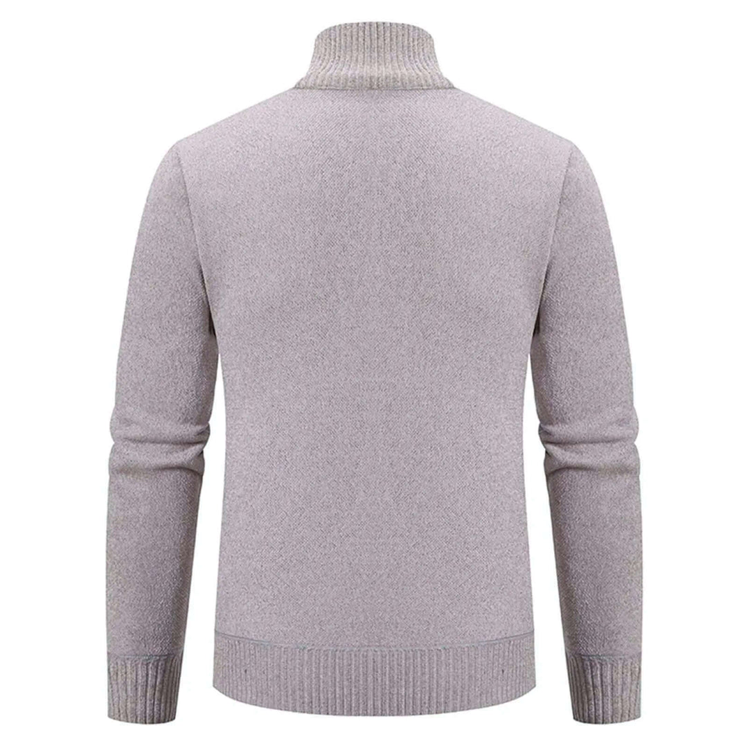 Men's Cozy Knitted Zip-Up Jacket