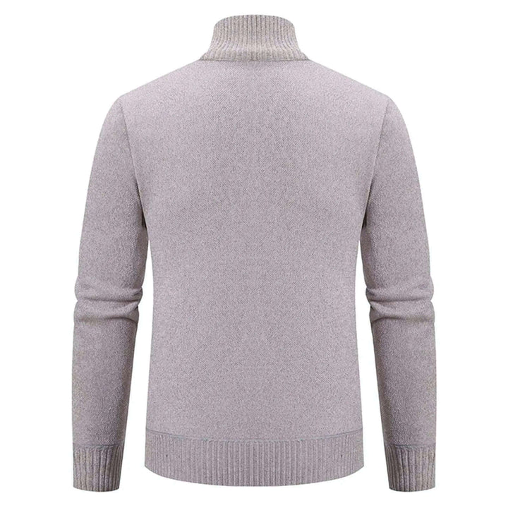 Men's Cozy Knitted Zip-Up Jacket
