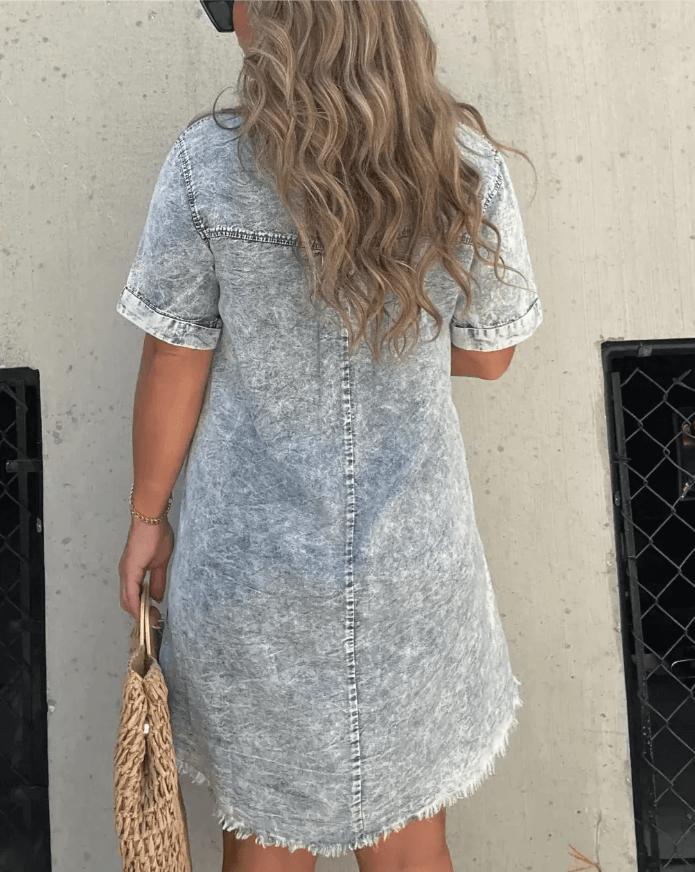 Women's Casual Cotton Denim Shirt