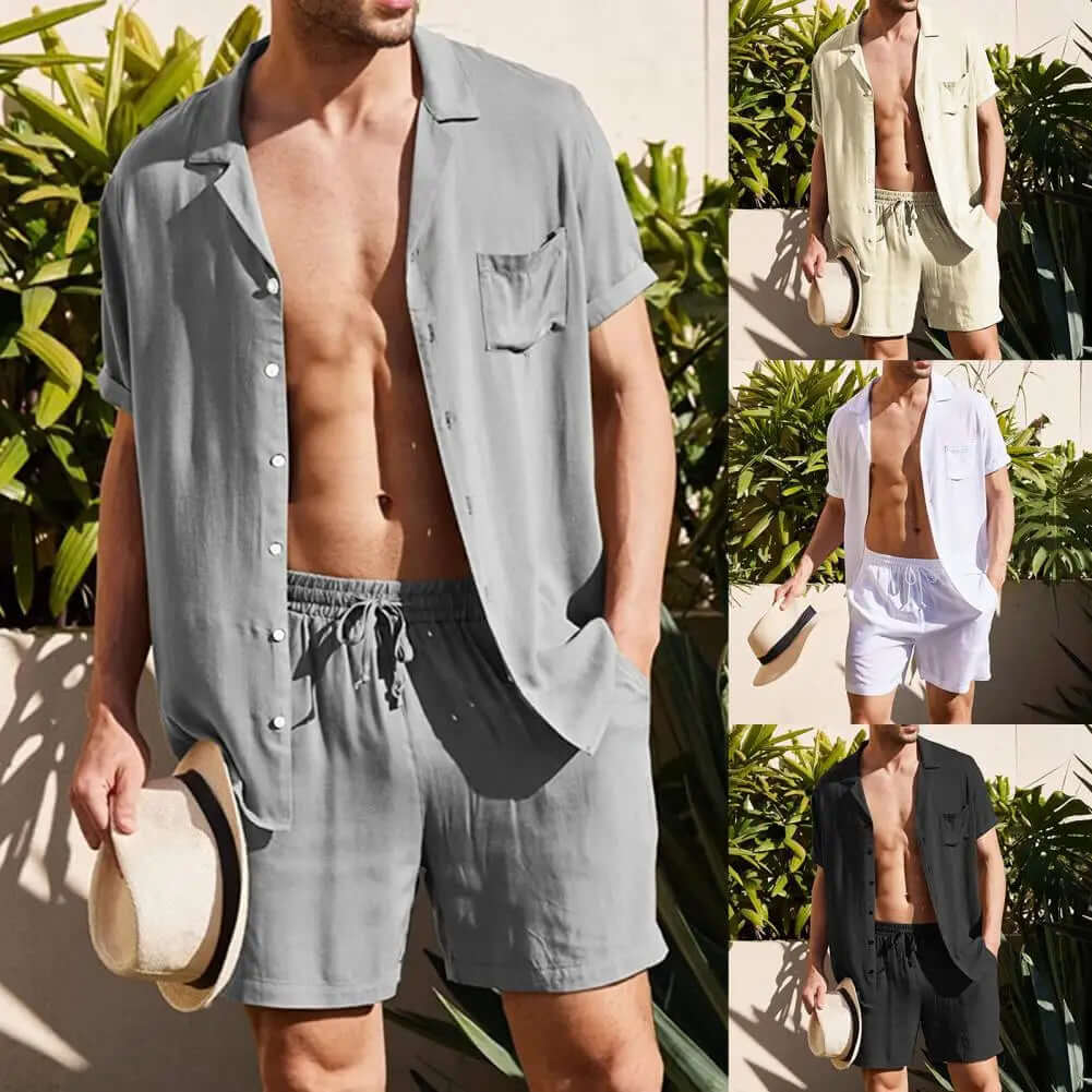Men's Relaxed-Fit Loungewear Set
