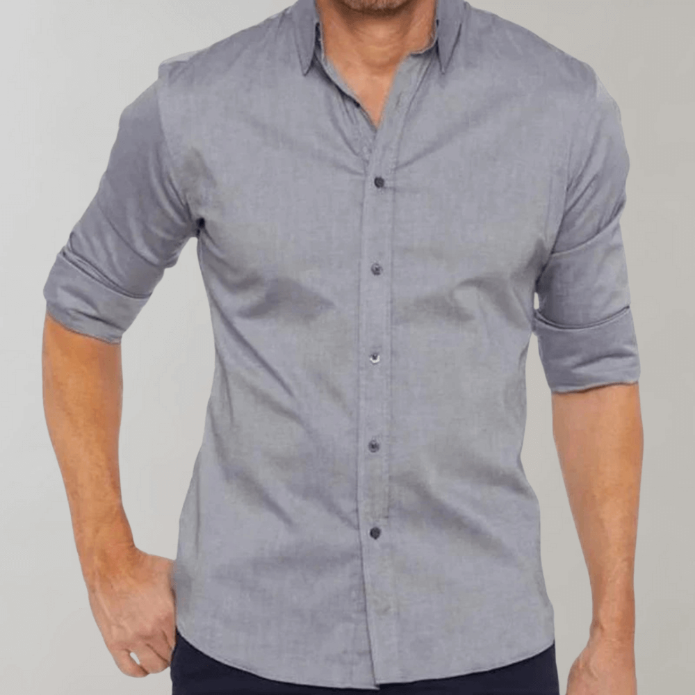 Men's Wrinkle-Free Dress Shirt: Everyday Comfort & Style