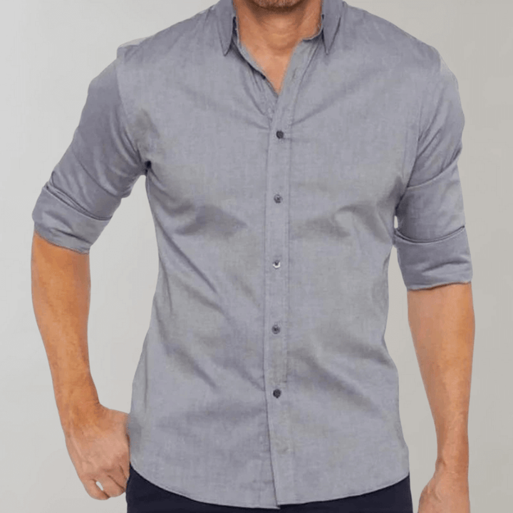 Men's Wrinkle-Free Dress Shirt: Everyday Comfort & Style