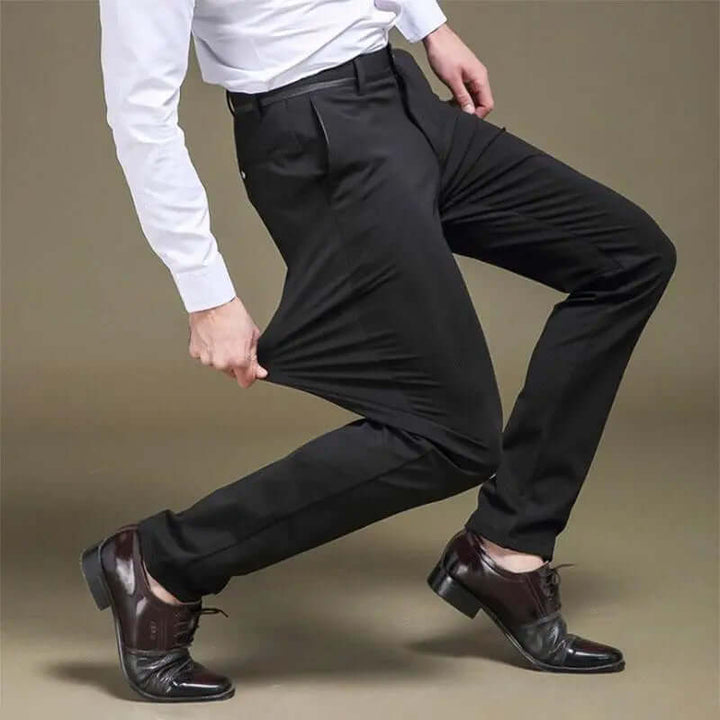 Men's Stretchy Formal Trousers: Comfortable & Stylish
