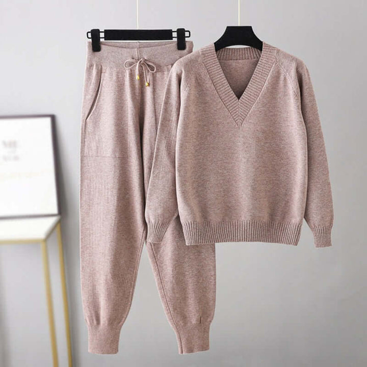 Women's Relaxed Long-Sleeve Lounge Set