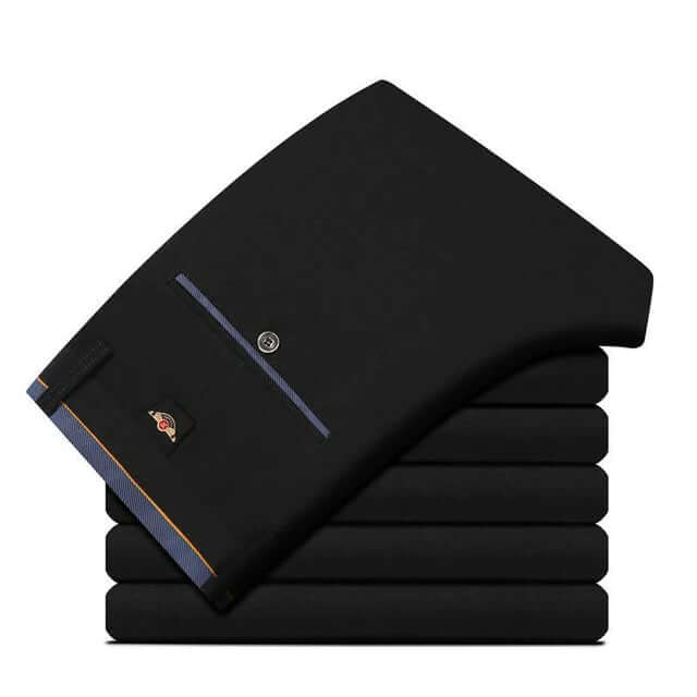 Men's Slim Fit Dress Trousers: Tailored Formal Wear