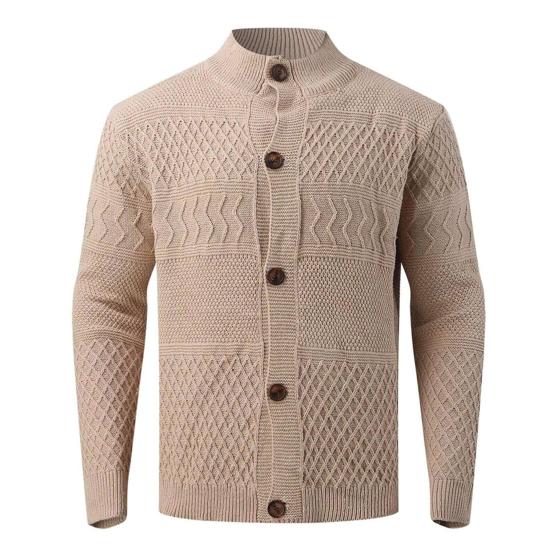 Men's Casual Long-Sleeve Button Coat