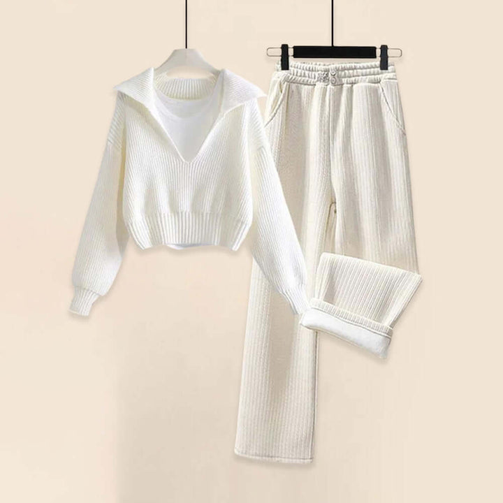 Women's Cozy Knit Two-Piece Set