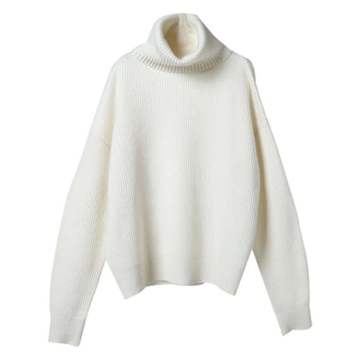 Women's Warm Winter Turtleneck Knit Sweater