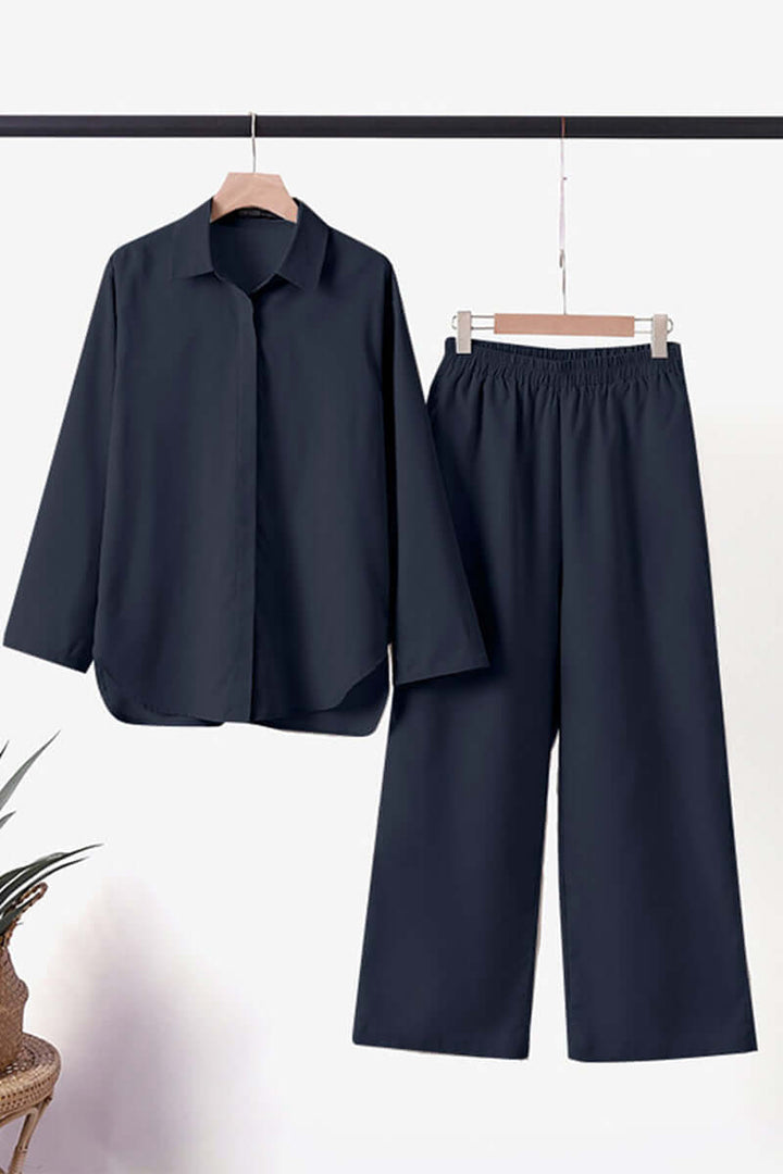 Women's Elegant Two-Piece Long-Sleeve Set