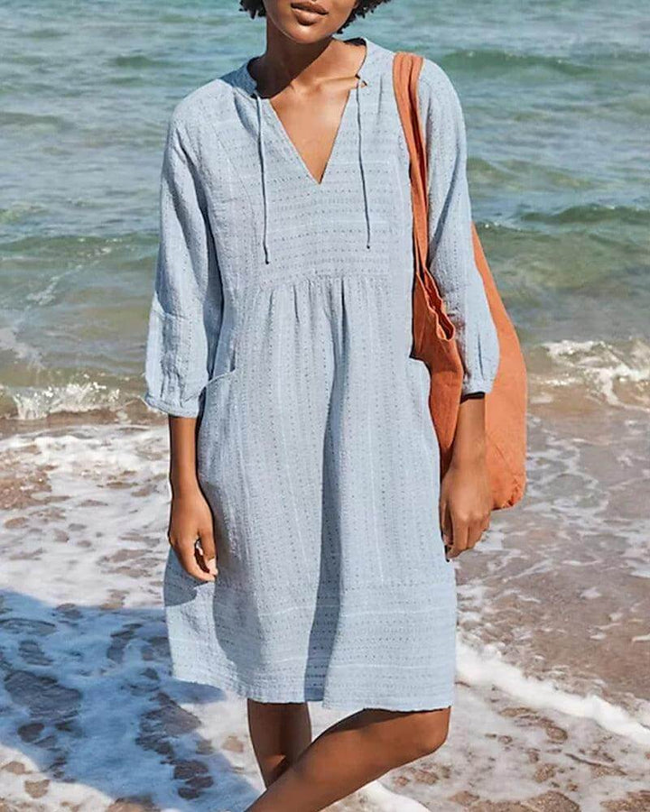 Elegant Long Shirt Dress: Casual & Chic