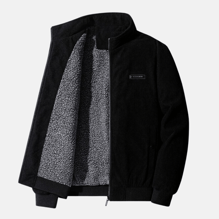 Women's Sherpa Lined Corduroy Jacket: Cozy & Stylish Autumn Outerwear