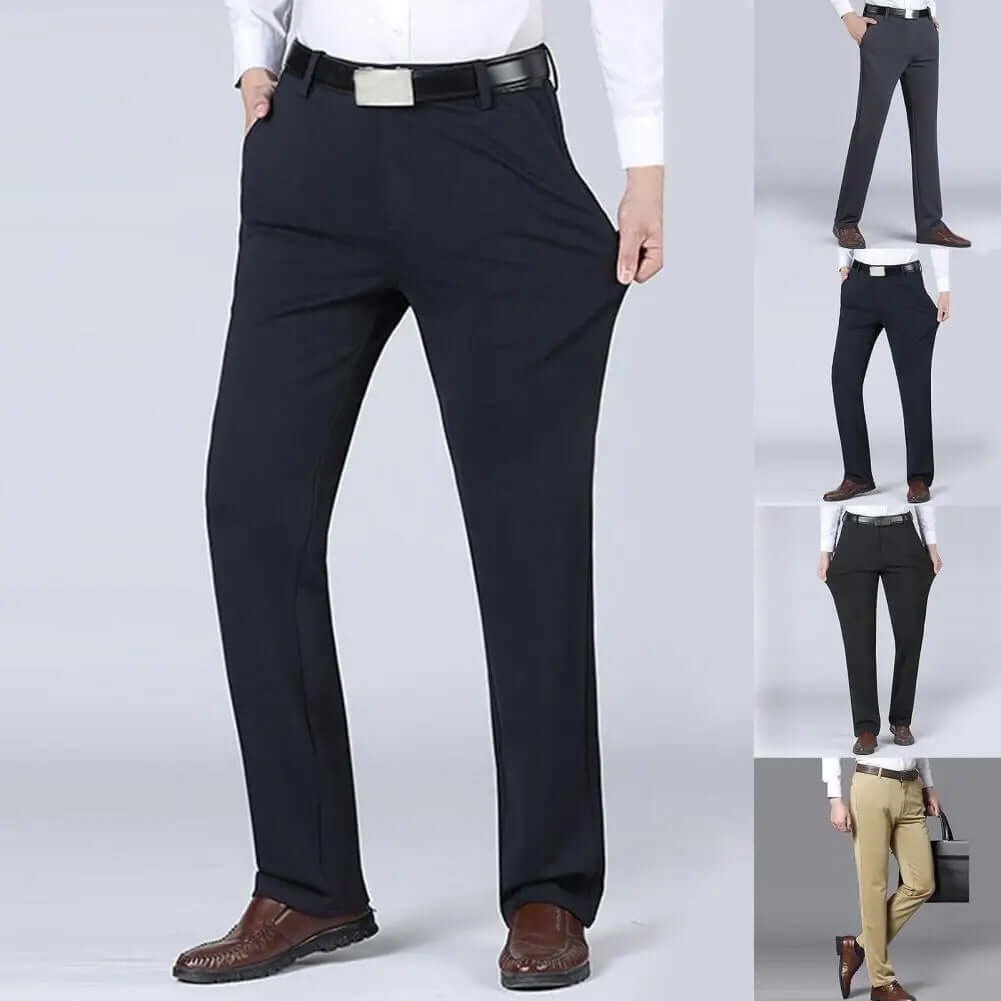 Men's Tailored Patch Detail Trousers