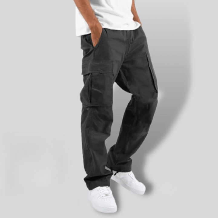 Men's Elastic Waist Cargo Pants: Versatile & Comfortable