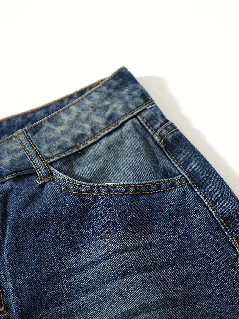 Women's High-Waisted Loose Fit Denim Jeans