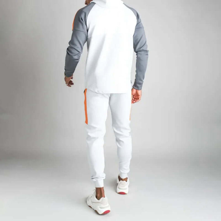 Men's Casual Contrast Tracksuit