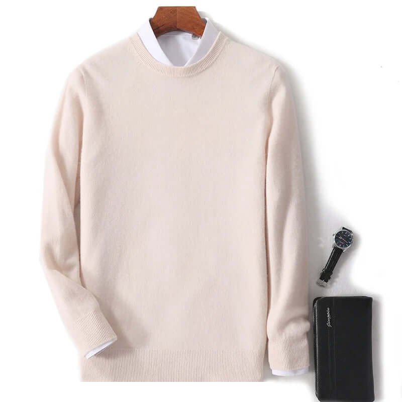 Men's Classic Crew Neck Knit Sweater