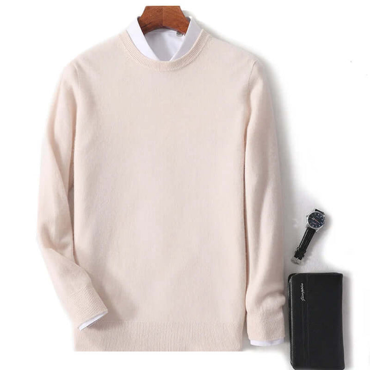 Men's Classic Crew Neck Knit Sweater