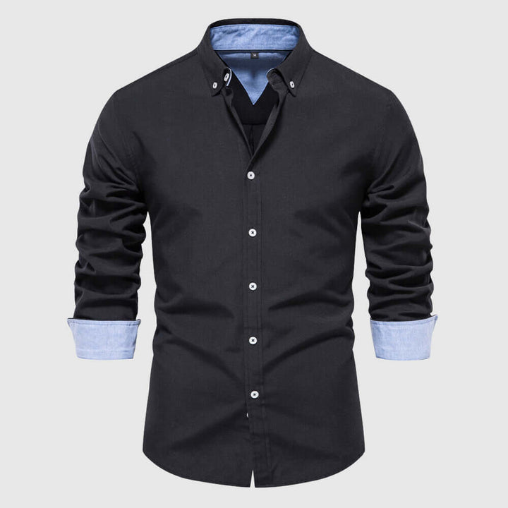 Men's Relaxed Fit Long-Sleeve Oxford Shirt