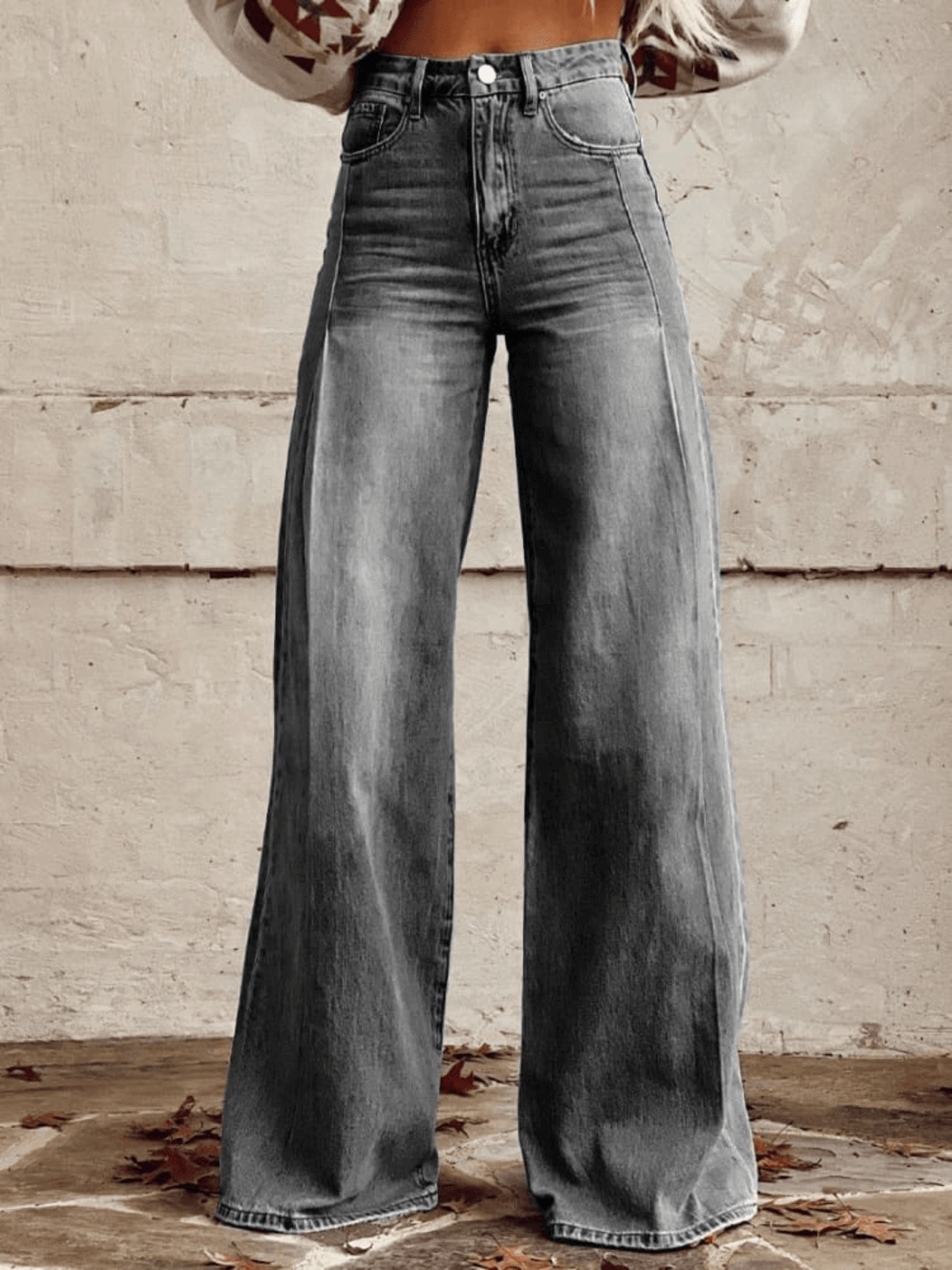 Women's Wide-Leg Classic Trousers