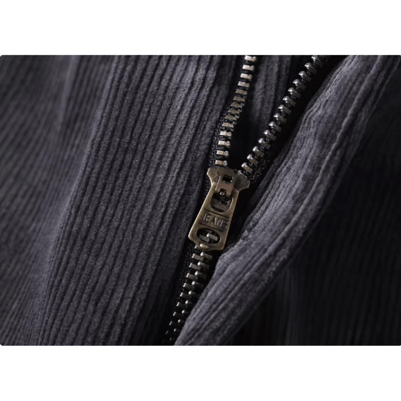 Men's Warm Fleece-Lined Corduroy Trousers
