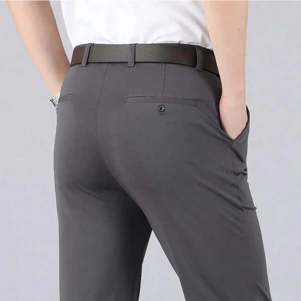 Men's Stretchy Formal Trousers: Comfortable & Stylish