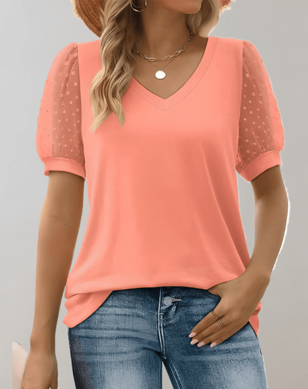 Women's Puff Sleeve Top: Casual & Stylish