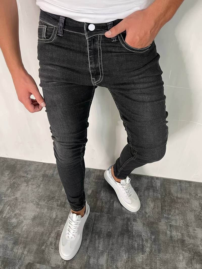 Men's Slim Fit Stretch Denim Jeans