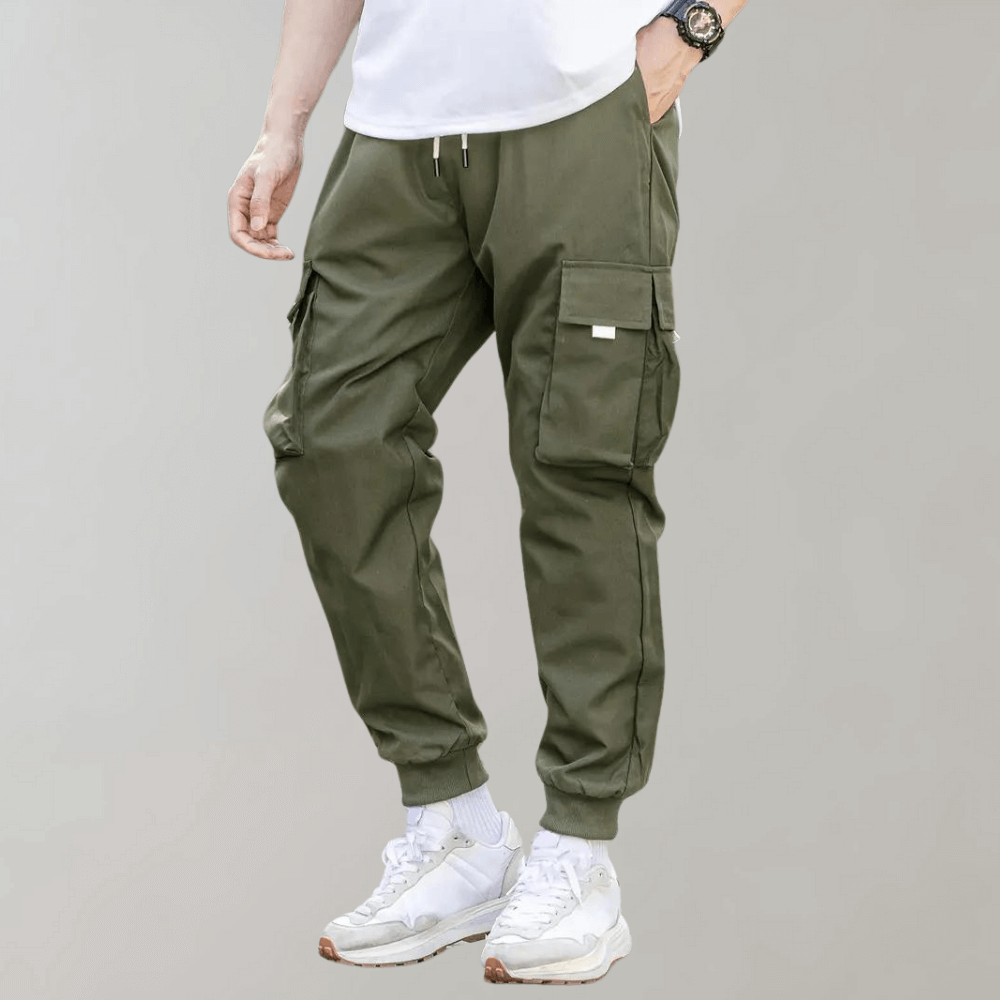 Men's Relaxed Fit Drawstring Pants: Comfortable &amp; Stylish