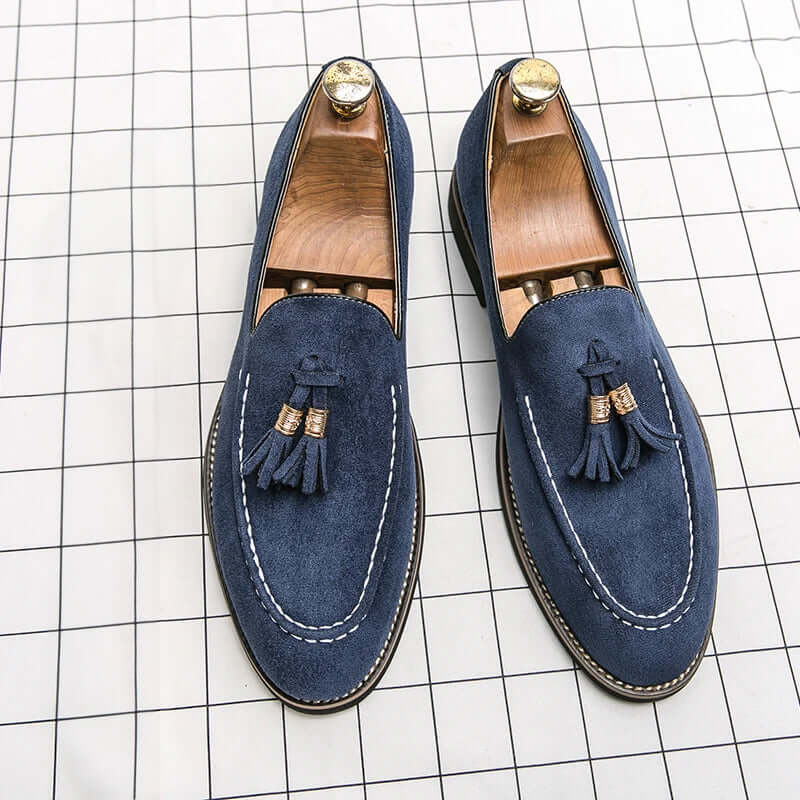 Men's Suede Casual Loafers: Comfortable & Stylish