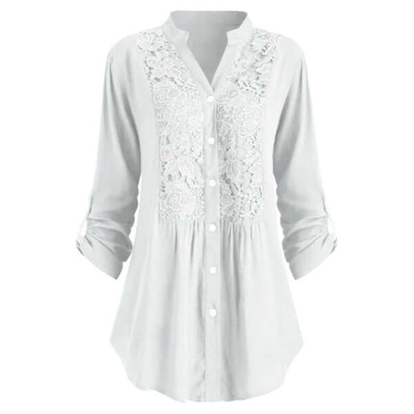 Women's Puff Sleeve Blouse: Lightweight & Chic
