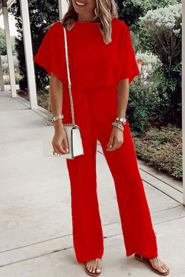Women's Relaxed Fit Casual Jumpsuit