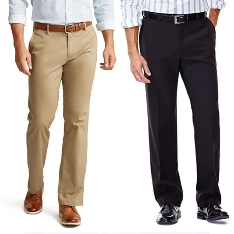 Men's Stretchy Formal Trousers: Comfortable & Stylish