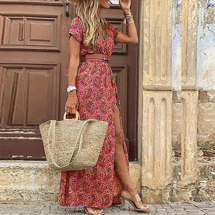 Women's Summer Casual Printed Dress