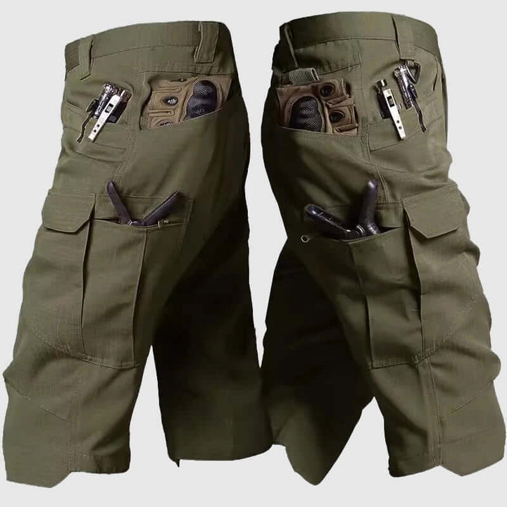 Men's Outdoor Camo Shorts with Pockets