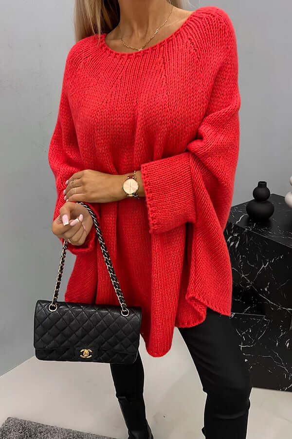 Women's Relaxed Fit Knit Sweater