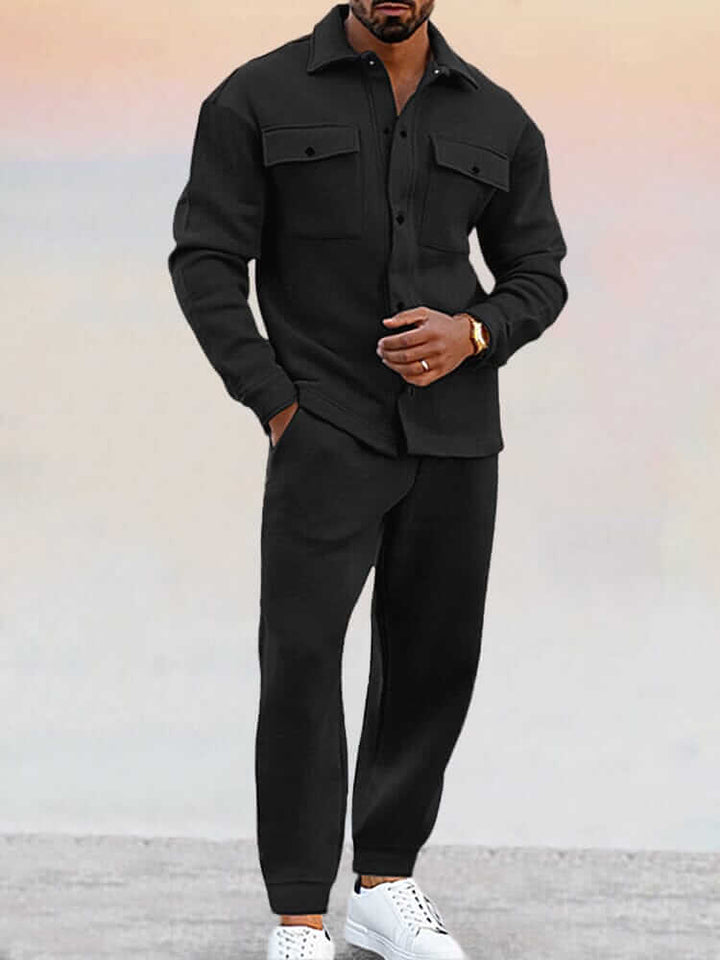 Men's Casual Two-Piece Athleisure Set