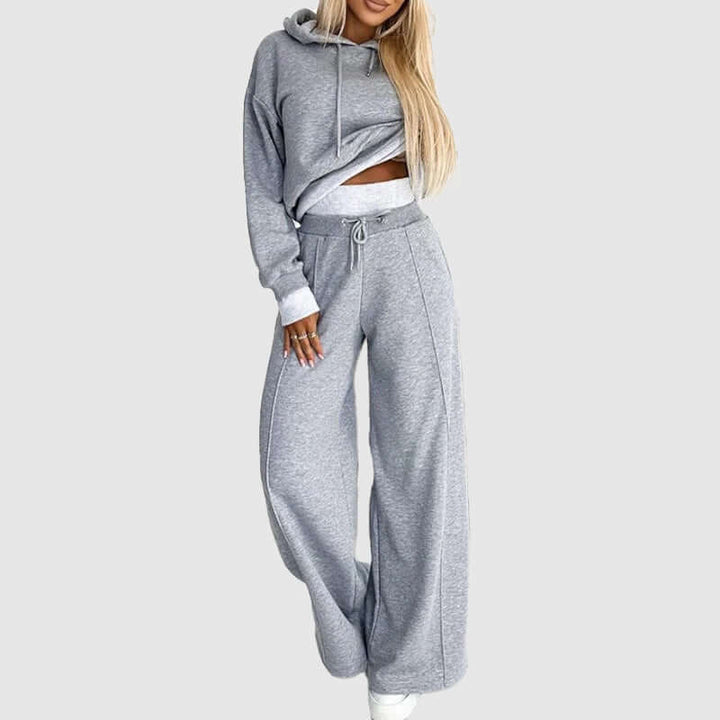 Women's Cozy Loungewear Set: Soft & Plush Two-Piece