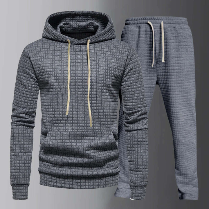 Men's Hoodie & Jogger Set: Relaxed Fit, Drawstring Hoodie